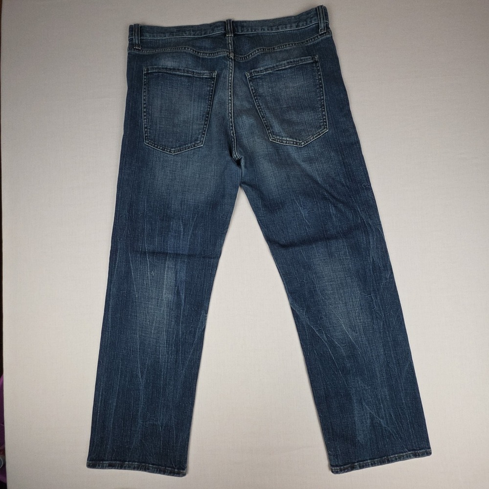 Banana Republic Premium Denim Boyfriend Jeans Women 30 Blue Distressed Cotton - Picture 10 of 11